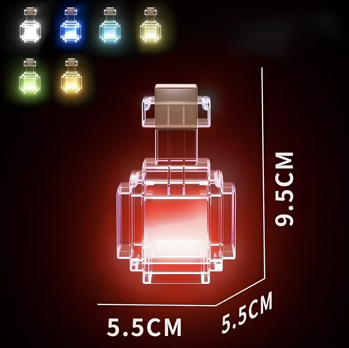 Lámpara Poción Pixel RGB